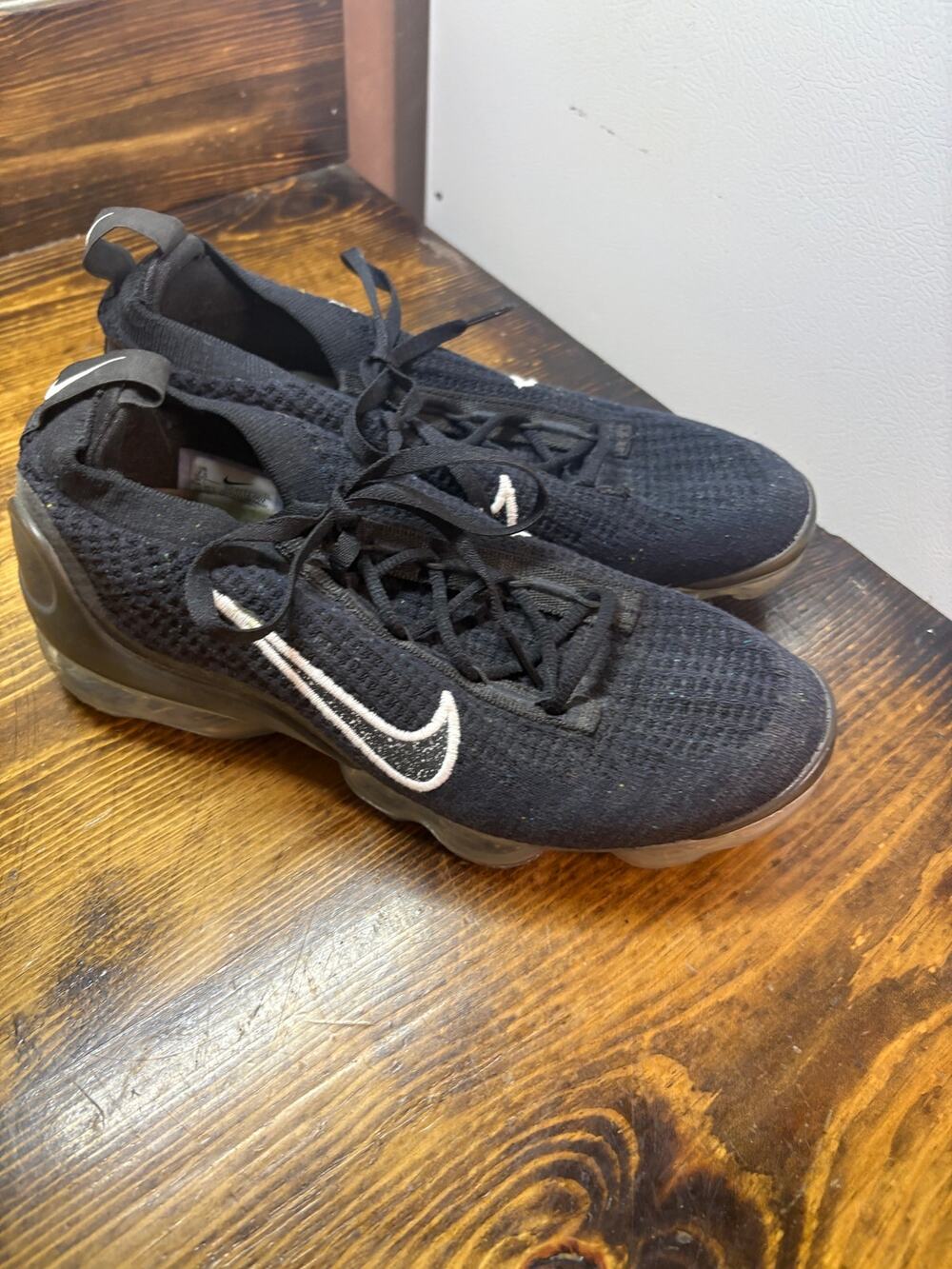 Nike Black Vapor Max Sneakers Size 7.5